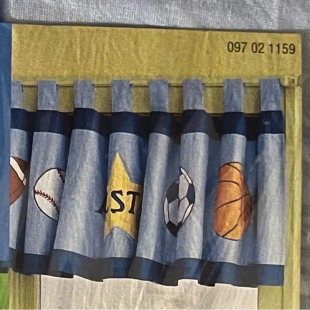 New in package - Sports Window Valance